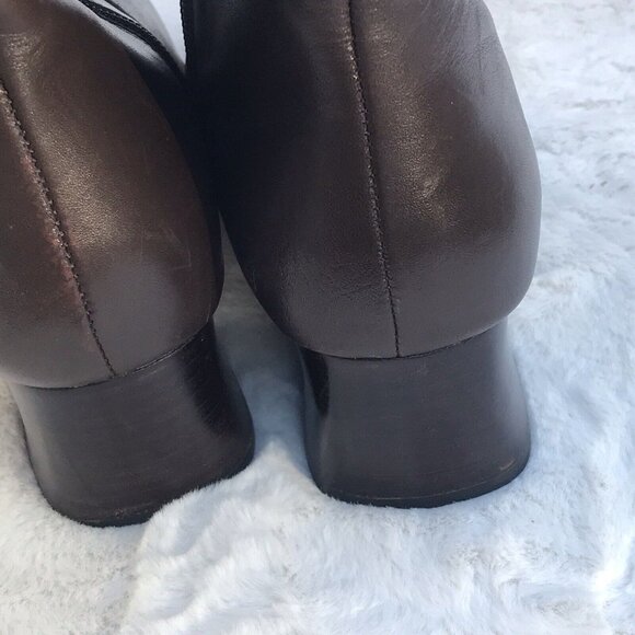 BLONDO SZ 8.5B  BROWNS LEATHER WINTER KNEE HIGH BOOTS LINED WATERPROOF US WOMENS - Picture 9 of 9